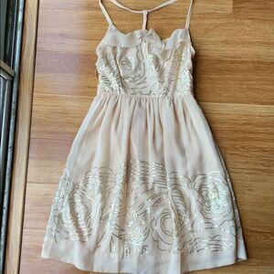 Johnny Martin brand new size 1 cream sparkly dress